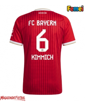 Bayern Munich Joshua Kimmich #6 Tricou Fotbal Replică 2026-27 Femei Acasa Bayern Munich Joshua Kimmich #6 Tricou Fotbal Replică 2026-27 Femei Acasa